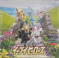Pokemon Card Sword & Shield Booster Eevee Heroes Sealed Box S6a Japanese - Image 1