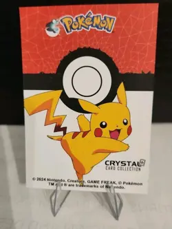 Pokemon Pink Cracked Ice Ditto #132 Crystal Card Collection Peru Near Mint - Image 3