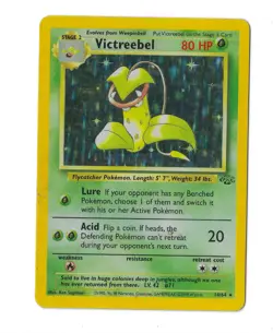 Victreebel 14/64 Jungle Holo Rare Pokemon Card WOTC 1999 HP/DMG - Image 3