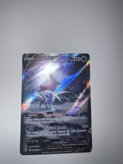 Pokemon TCG Suicune v GG38/GG70 Crown Zenith Ultra Rare Holo Card #10 - Image 1
