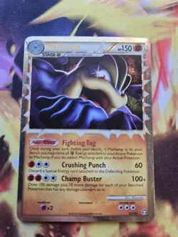 Machamp Prime - HGSS4: Triumphant (TM - 95/102) Ultra Rare Holo Pokemon Card LP - Image 1