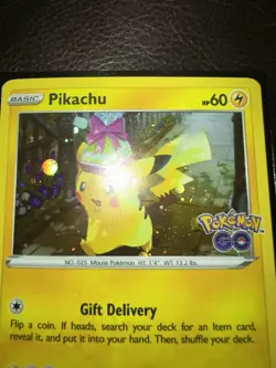 Pikachu SWSH234 Sword & Shield Black Star Promo Holo Stamped Pokemon Card NM - Image 4