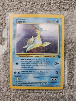 Pokemon Fossil Set, Lot Of 50+ Cards With Lapras Holo Great Condition! - Image 2