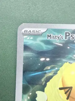 Misty's Psyduck Holo Illustration Rare 193/182 Destined Rivals Raw Pokemon Card - Image 5