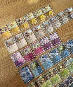 Joblot Bundle Collection Pokemon Cards Chinese Simplified Eevee Evolutions Holo - Image 2