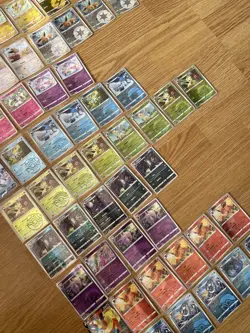 Joblot Bundle Collection Pokemon Cards Chinese Simplified Eevee Evolutions Holo - Image 3