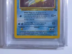 1999 Fossil 1st Edition 10 Lapras Holo R BGS 8 Graded Pokemon Cards - Image 4