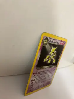 Dark Alakazam 1/82 Team Rocket Holo Rare Pokemon Card WOTC 2000 HP/DMG - Image 4