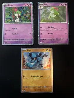 Pokemon TCG: 2025 Fall Collector Chest - Cosmo Foil Promos: Ralts, Kirlia, Riolu - Image 1