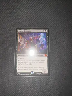 Super Shredder - Mythic - MTG Teenage Mutant Ninja Turtles - 0083 NM - Image 1
