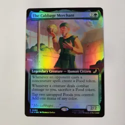 The Cabbage Merchant Foil Extended Art Avatar The Last Airbender TLE MTG 0203 - Image 1