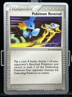 Pokemon Card Pokemon Reversal 97/112 World Championship 2005 Michael Gonzalez LP - Image 3