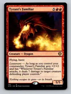 Tyrant's Familiar R Starter Commander Decks 165 NM - Image 1