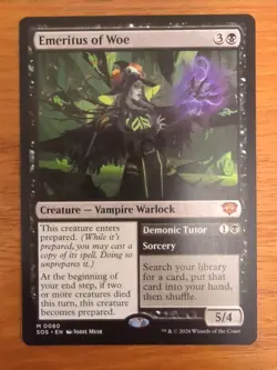Emeritus of Woe : Secrets of Strixhaven Regular NM - Image 1