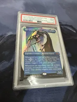 PSA 9 - Kamigawa NEO - Jin-Gitaxias, Progress Tyrant (Compleat Foil) Concept - Image 1