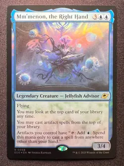 Mm'menon, the Right Hand Edge of Eternities Non-Foil 68 Magic The Gathering MTG - Image 1
