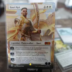 Lightly played , MTG Regular Basri Ket - Borderless Core Set 2021 Magic the Gath - Image 1
