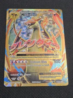 Mega Charizard EX Full Art 101/108 Ultra Rare 2016 XY Evolutions Pokemon Card - Image 1
