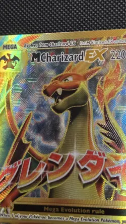 Mega Charizard EX Full Art 101/108 Ultra Rare 2016 XY Evolutions Pokemon Card - Image 5