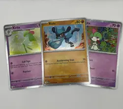 Pokemon TCG: 2025 Fall Collector Chest - Cosmo Foil Promos: Ralts, Kirlia, Riolu - Image 1