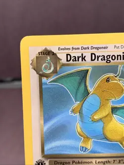 Pokemon TCG 1st Edition Dark Dragonite 22/82 Team Rocket Non Holo Rare WOTC VTG - Image 2