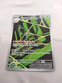 Team Rocket's Spidops 187/182 Sv10: Destined Rivals Full Art Holo Pokemon NM - Image 3