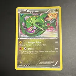 Pokemon Rayquaza 93/113 Legendary Treasures Holo Rare Basic 120 HP - Image 1