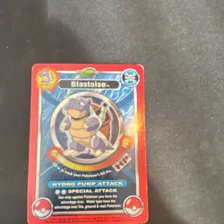 Pokemon Battle Stadium ThinkChip Blastoise Special Attack Card 1999 English - Image 1