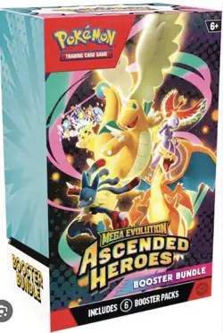 Pokemon TCG Ascended Heroes Booster Bundles X4 - PRESALE - Ships 4/27-4/30 - Image 1