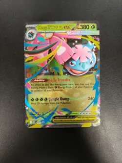 Mega Venusaur ex 013 Black Star Promo Pokemon TCG VLP - Image 1
