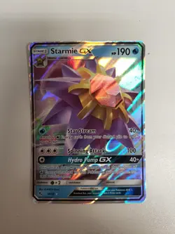 Starmie GX - 14/68 - Pokemon Hidden Fates Sun & Moon Ultra Rare Card NM - Image 1