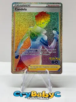 Pokemon Candela 083/078 Pokemon GO SECRET RARE TRAINER - Image 1