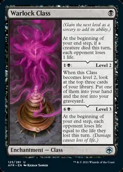 MTG Warlock Class [Dungeons & Dragons: Adventures in the Forgotten Realms] F - Image 1