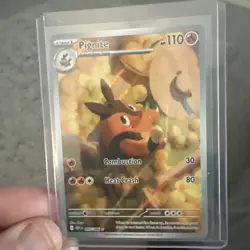 Pokemon TCG Pignite White Flare Full Illustration Rare Card 097/086 - Image 1