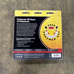 Pokemon Day 2026 Collection Box | 30th Anniversary | Pikachu Promo | SEALED - Image 2
