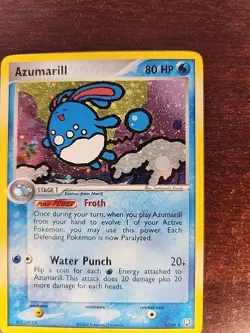 Azumarill Holo Ex Team Rocket Returns Pokemon Card WOTC NM - Mint - Image 4