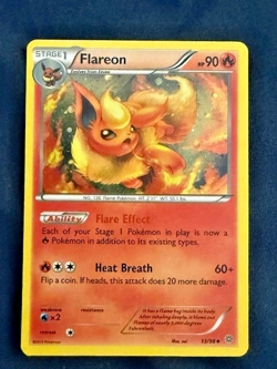 Flareon 13/98 MP Reverse Holo Pokemon XY Ancient Origins - Image 1
