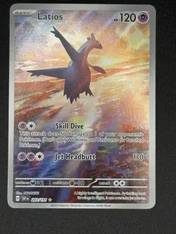 Pokemon TCG Latios 203/191 Surging Sparks Illustration NM Condition - Image 1