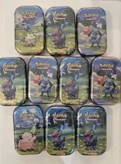 Pokemon TCG Ascended Heroes Mini Tins New Sealed Lot of 10. Brand New - Image 1
