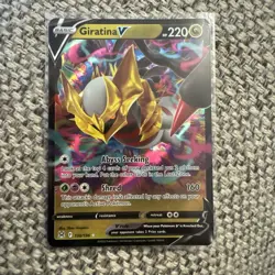 Pokemon TCG Giratina V Sword & Shield - Lost Origin 130/196 Holo Ultra Rare - Image 1