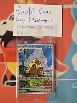 Pokemon TCG Indonesia Alolan Dugtrio promo 209/SV-P sealed - Image 1