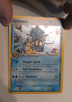 Gyarados 8/107 Pokemon EX Deoxys Holo Rare 2005 - Moderately Played SEE PHOTOS - Image 4