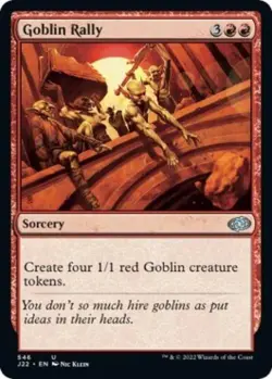 Goblin Rally - Near Mint MTG Jumpstart 2022 - Image 1