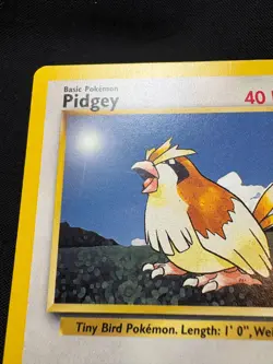 Pidgey 57/102 MP - Pokemon TCG Original Series Base Set BS Shadow Common Regular - Image 2