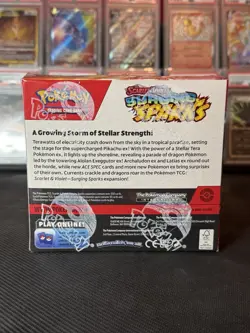 Pokemon Scarlet & Violet Surging Sparks Booster Box Sealed - Image 2