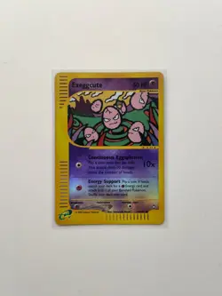 Pokemon TCG 2002 Exeggcute Aquapolis #77 | Reverse Holo | Near Mint Condition - Image 1