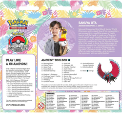 Pokemon 2024 World Championship Deck - Sakuya Ota - Image 2