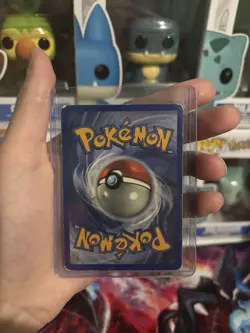 Pokemon TCG Hitmonchan 7/102 Base Set Holo Rare 70 HP Basic English - Image 2