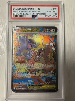 2025 Mega Kangaskhan Ex Pokemon Mega Evolution Special Illustration Rare PSA 10 - Image 1