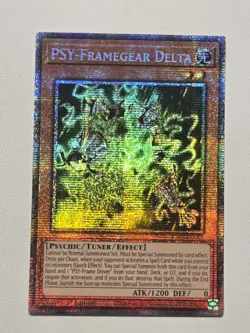 PSY-Framegear Delta RA05-EN007 Starlight Rare Yugioh Rarity Collection 5 Mint - Image 1
